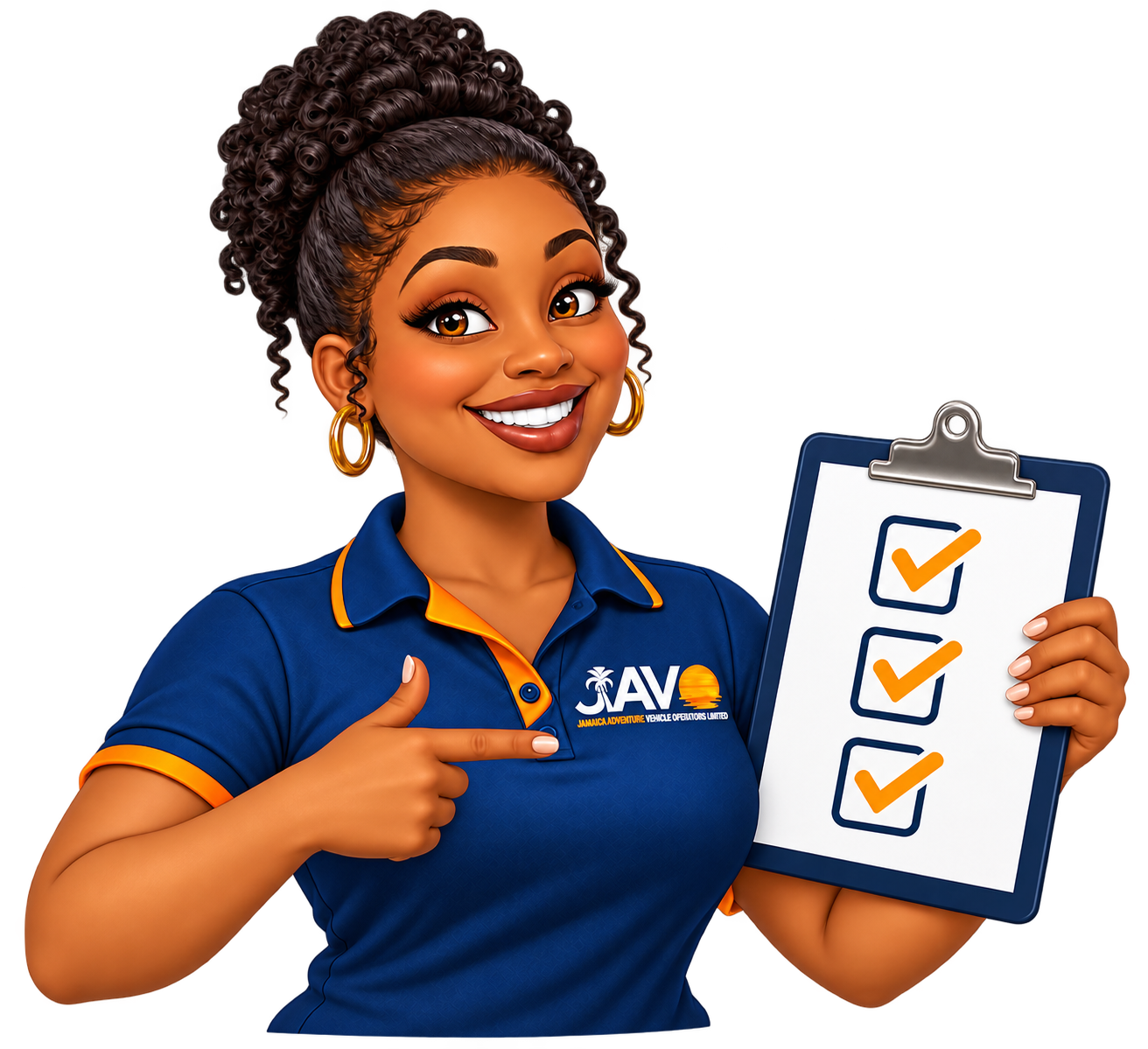JAVO guide presenting a document checklist